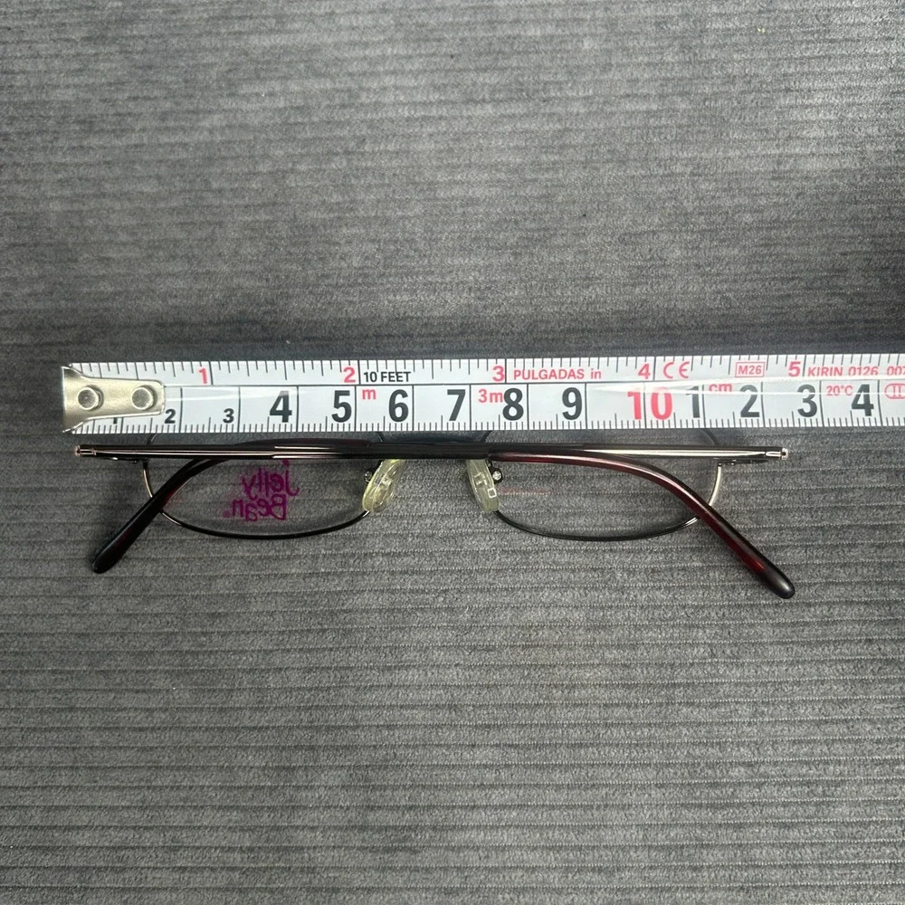 Jelly Bean by I-Deal Optics JB-119 Brown Oval Y2k Eyeglass Frames 45-18-135